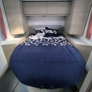 Lit tout fait Polydon Midnight Blue + drap de rechange offert