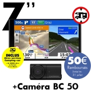 GPS Garmin CAMPER 795 + Cam�ra BC50