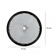 catadioptre rond diamtre 61mm blanc