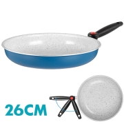 Poele aluminium Carezza Pan 26 cm Brunner