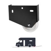 Roulettes anti-frottements version haute