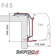 Adaptateur store Fiamma F45 Rapido S6 depuis 2024
