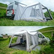Auvent gonflable + Annexe + Tente intrieure annexe SANTA CRUZ V3