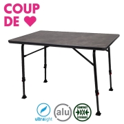 Table camping ultra l�g�re nid d'abeille 116 x 71 TRIGANO