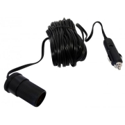 Rallonge prise allume-cigare 6m 12V et adaptateur 10A