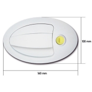 Poigne extrieure FAP OVALE Grand Modle sans barillet