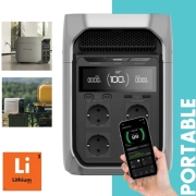 Station Lithium Portable ECOFLOW DELTA 3 PLUS