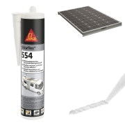 Colle Mastic surpuissante SIKAFLEX 554 Blanc 300ML