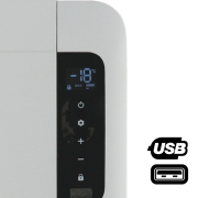 Glacire 50L  compression 12/24V et 230V MESTIC MCC-50 AC/DC