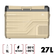 Glacire 27L  compression 12/24V EZA Blizz-E One 27 Beige