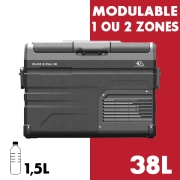 Glacire modulable 38L  compression 12/24V EZA Blizz-E Flex