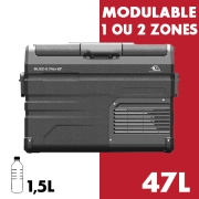 Glacière modulable 47L à compression 12/24V EZA Blizz-E Flex