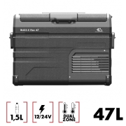 Glacire modulable 47L  compression 12/24V EZA Blizz-E Flex