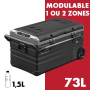 Glacière modulable 73L à compression 12/24V EZA Blizz-E Flex
