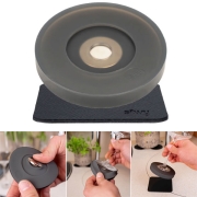 Socle magntique gris fonc pour verre  pied