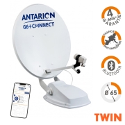 Antenne satellite automatique Antarion G6+ Connect Twin 2 ttes 65cm