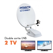 Antenne satellite automatique Antarion G6+ Connect Twin 2 ttes 65cm