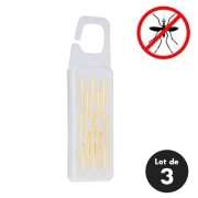 Diffuseur désodorisant à la citronnelle anti-moustiques - Lot de 3