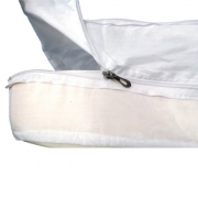 Drap + drap housse zippables pour lit tout fait INCASA