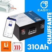 Batterie Lithium 12V EASY+ 310AH sous sige chauffante