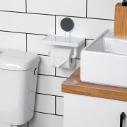 Drouleur papier toilette avec tablette