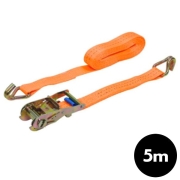 Sangle d'arrimage  cliquet auto rtractable 5m
