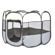Cage pour chiens pliable pour animaux camping-car