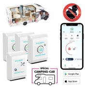 Pack alarme pour camping-car SQUIDDY