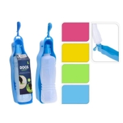 Bouteille avec abreuvoir pour animaux