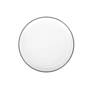 Assiette  dessert mlamine blanche