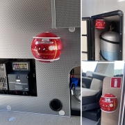 Extincteur BLOCK'FIRE boule anti-incendie active et passive
