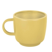 Tasse Melamine DOLOMIT Jaune anti-drapante