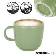 Tasse Cappucino STONEtouch DOLOMIT Verte