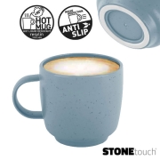 Tasse Cappucino STONEtouch DOLOMIT Bleue