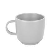 Tasse Melamine DOLOMIT Blanche anti-drapant