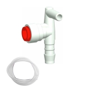 Raccord angulaire eau chaude 10mm TRUMA