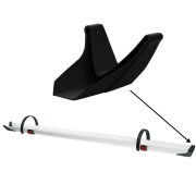 Embout de Rail PLUS Noir pour porte-vlo FIAMMA