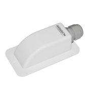 Passe cble simple tanche blanc