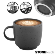 Tasse Cappuccino Mlamine Dolomit Anthracite 25cl anti-drapant BRUNNER