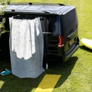 Cabine de douche extrieur portable