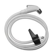 Douche extrieure chaud-froid socle gris