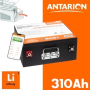 Batterie Lithium 12V POWER + 310AH sous sige avec chauffage
