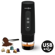 Machine  caf expresso 12V portable Nespresso caf moulu Vivamoca BRUNNER