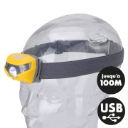 Lampe frontale rechargeable SHELL