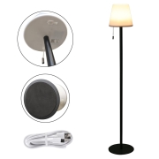 Lampe  pied d'ambiance multicolore LED rechargeable