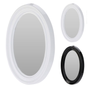 Miroir ovale  suspendre - 36 x 26 cm