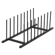 gouttoir  assiettes en mtal noir