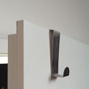 Lot de 2 patres de porte en inox 7,5 cm