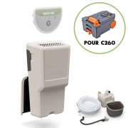 Kit de ventilation pour toilettes  sparation Thetford S260