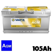 Batterie AGM 12V 105Ah VARTA
